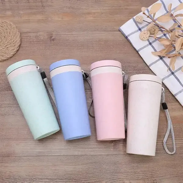 12oz Wheat Fiber water bottle