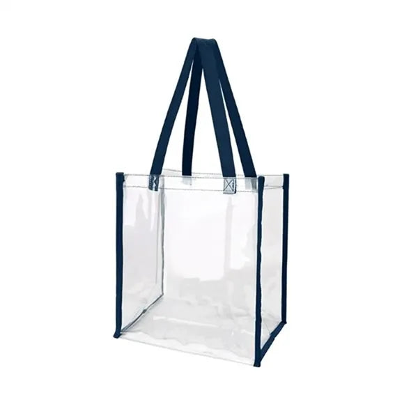 Clear Pvc Stadium Tote Bag