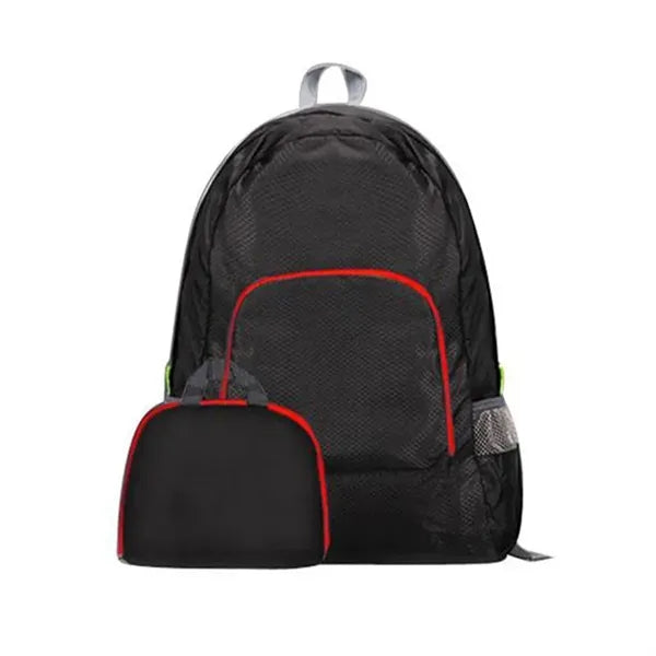 Foldable Diamond Grid Backpack