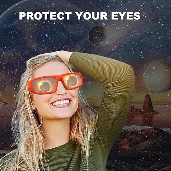 Plastic Total Solar Eclipse Glasses