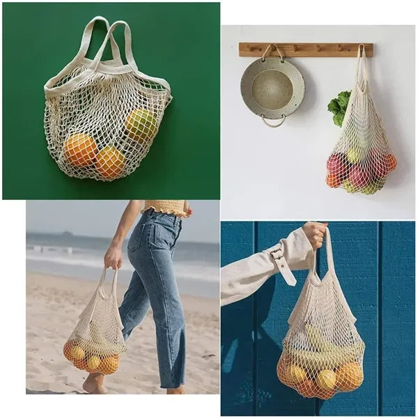 Organic Cotton Mesh Grocery Bags