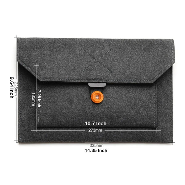 13 Inch Laptop Sleeve Computer Case Pocket Briefcase