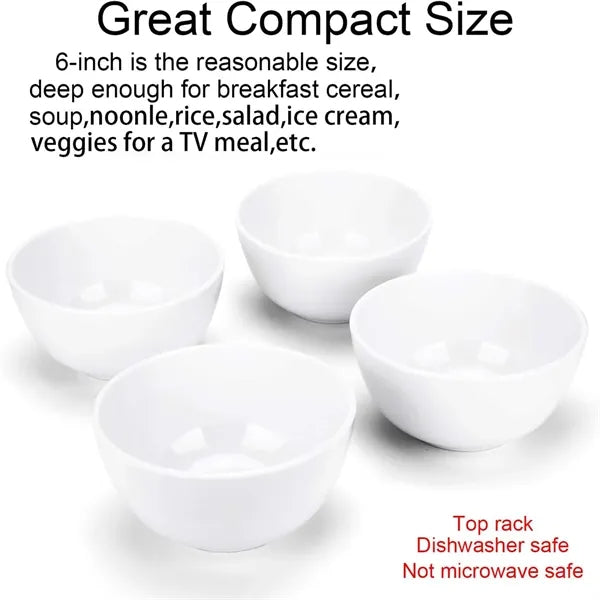 White Dinnerware Soup Bowl