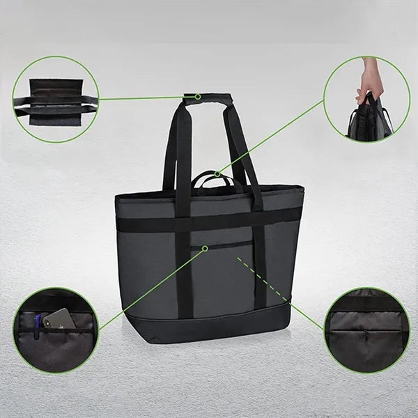 Collapsible Insulated Cooler Tote Bag