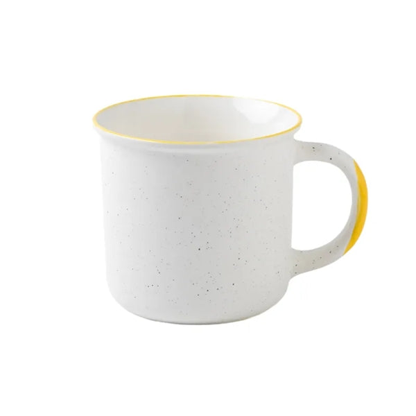 Campfire Two tone Mug 12 Oz Ceramic Coffee Cup