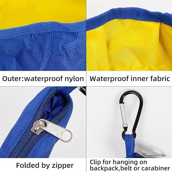 Travel Collapsible Pet Bowl for Food and Water