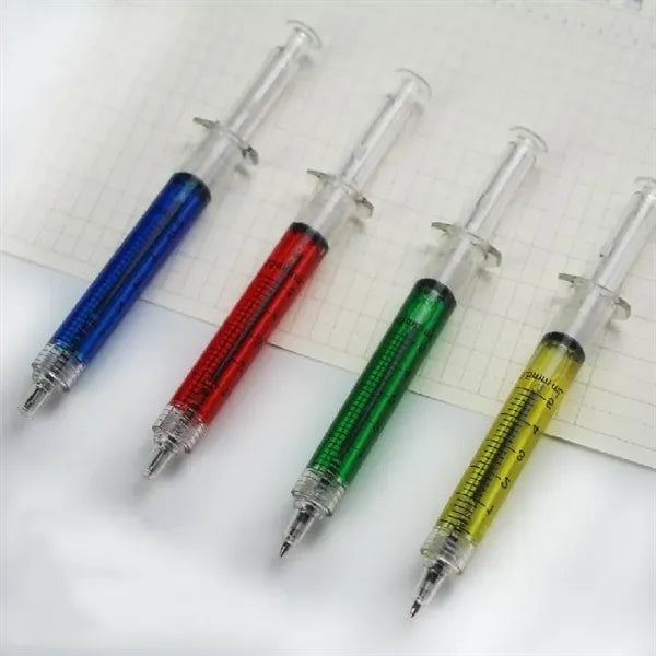 Syringe Highlighter Pens with multiple Colors
