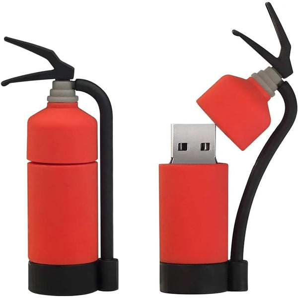 Fire Extinguisher Shape USB Flash Drive