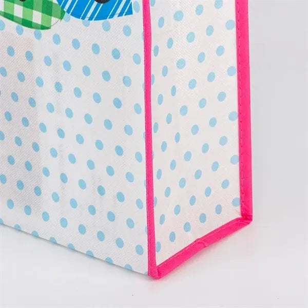 Full Color 4 Sides Non-woven Grocery Tote Bag
