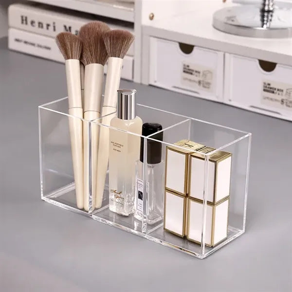 3 Compartments Acrylic Organizer