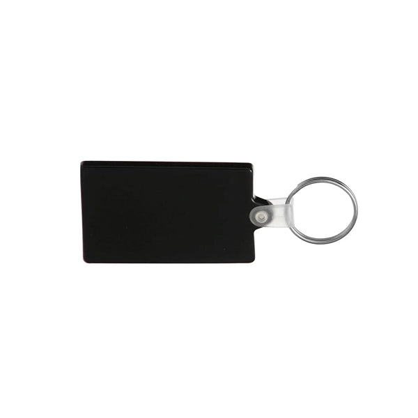 Rectangle Soft Plastic Keychain
