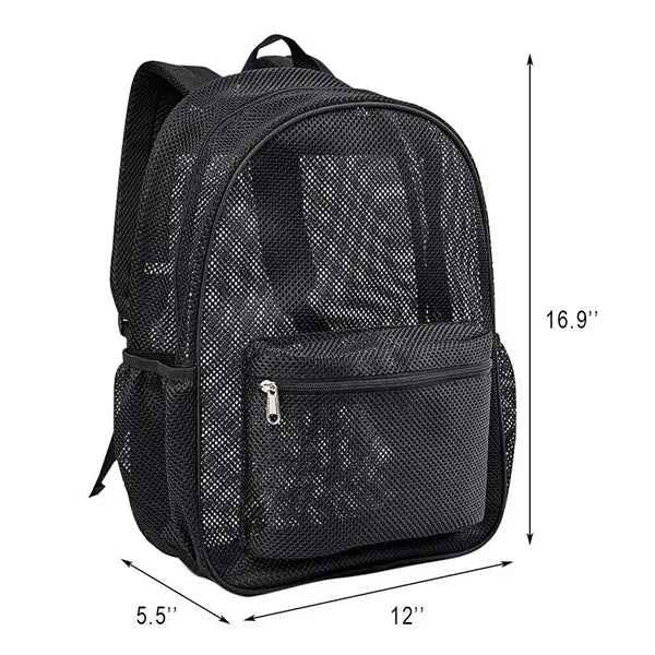 Heavy Duty Mesh Backpack