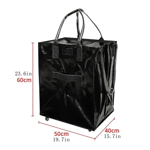 Shopping Tote Rolling Bag Grocery Trolley Customize