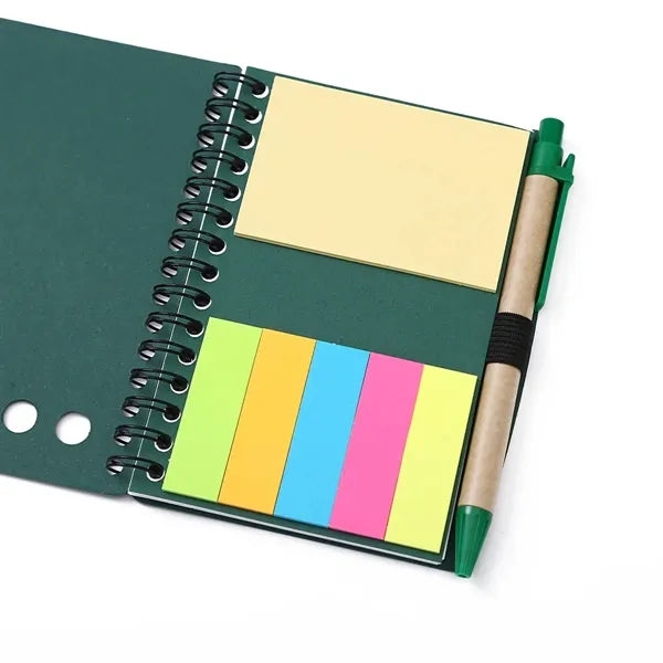 Sticker Notebook W/ Pen Holder