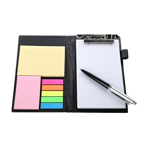 Notebook W/ Sticky Notes & Pen