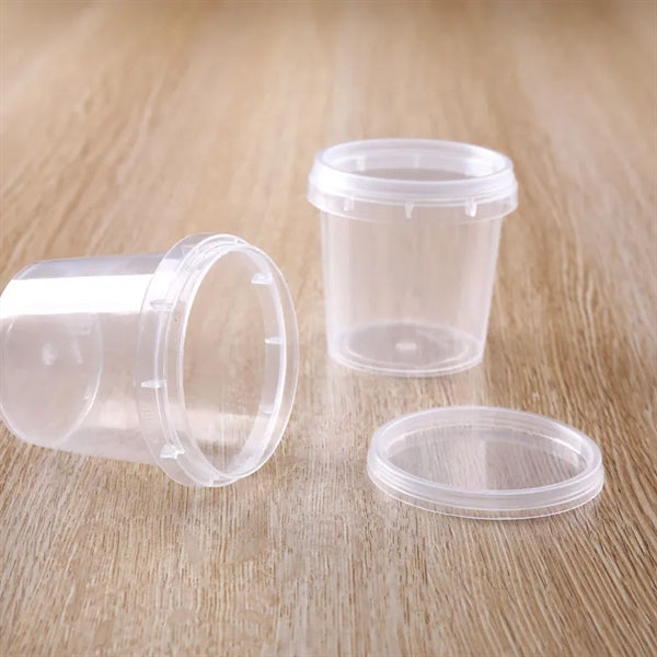 5oz PP Mini Round Container with Lid for Storage & Packaging