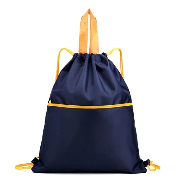 Waterproof Nylon Drawstring Backpack
