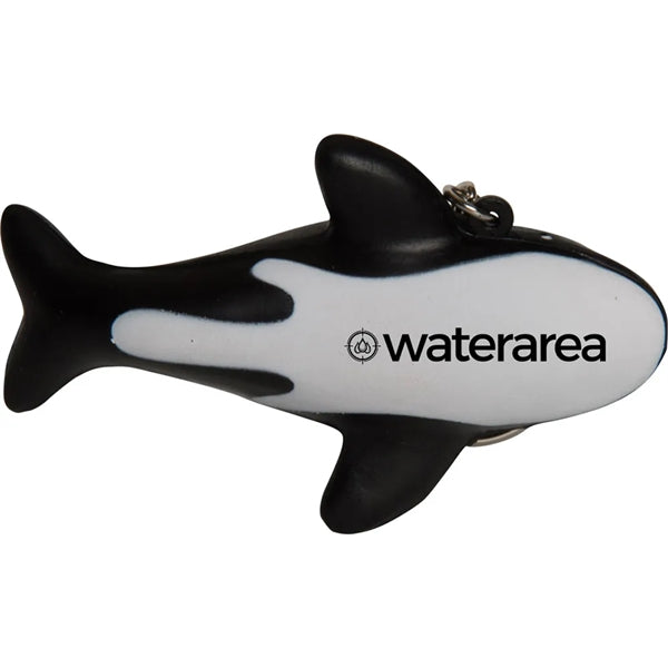 Orca Killer Whale Keyring Stress Reliever