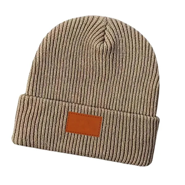 Cuffed Rib Knit Beanie