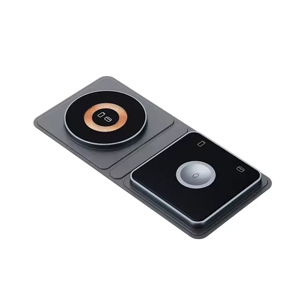 2 in 1 Wireless Charging Station