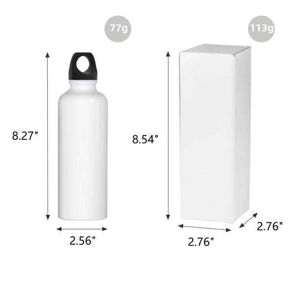 17.5Oz Cool Color Changing Bottle Outdoor Aluminum Tumbler