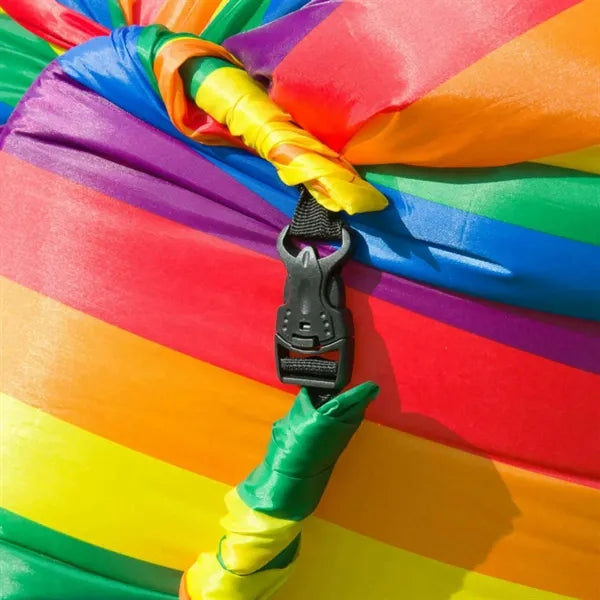 Rainbow Spectrum Inflatable Lounger Customizable Air Sofa