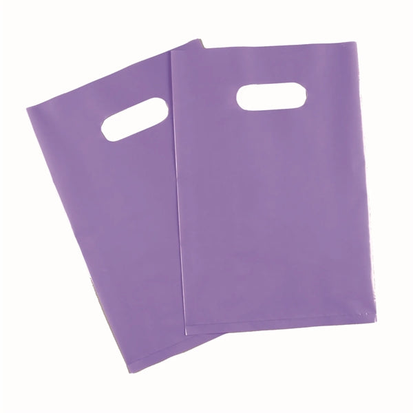 Plastic Cut-Out Handle Tote Bag