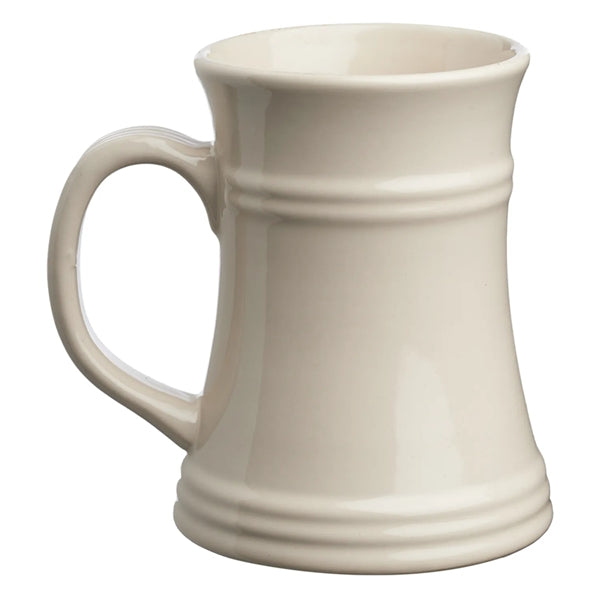 Ceramic Coated Craft Beer Tankard Mugs, 17 oz.