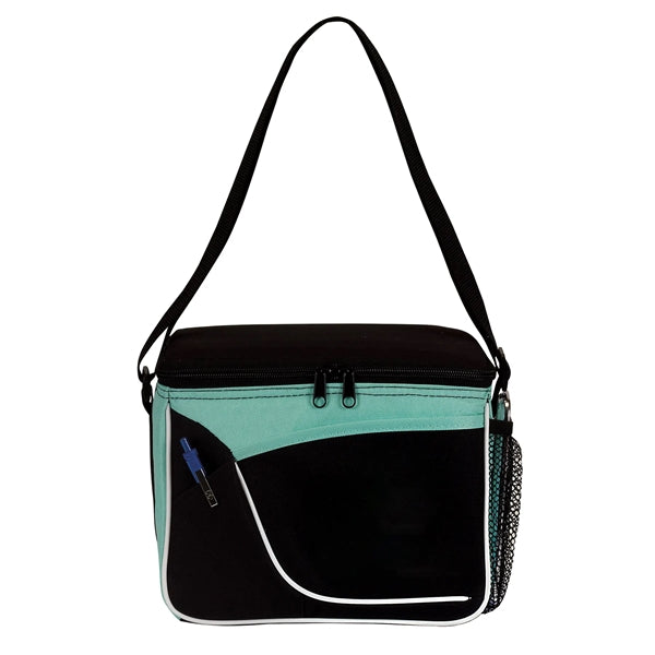 Two-Tone 6 Can Insulated Cooler Bag