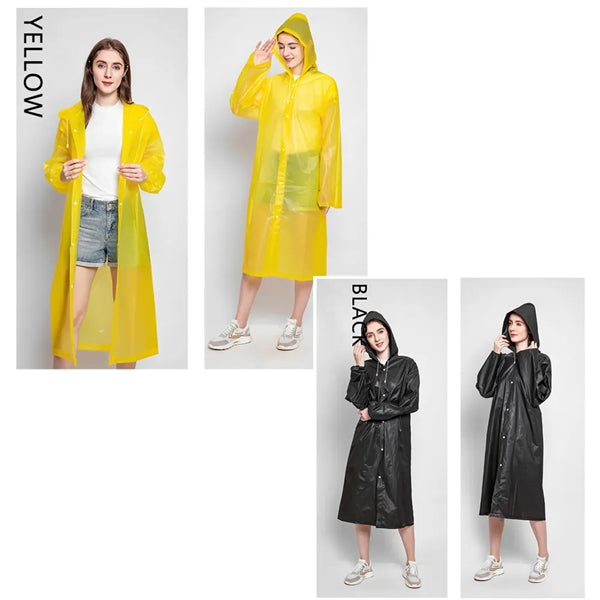 Thickened EVA Adult Rain Poncho
