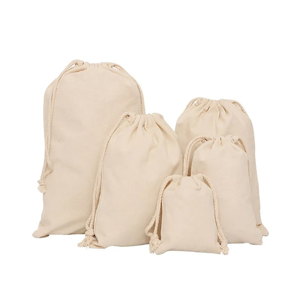 Canvas Drawstring Bags
