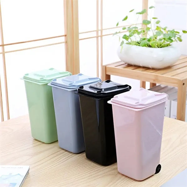 Desktop Trash Can Pen Holder