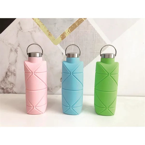 Silicone Origami Sport 25 Oz Water Bottle