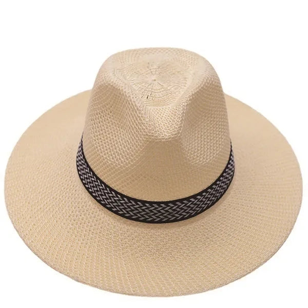 Unisex Sun Visor Straw Hat