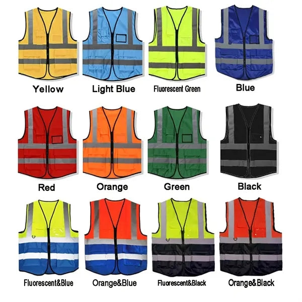 Safety Vest W/ Reflective Strip