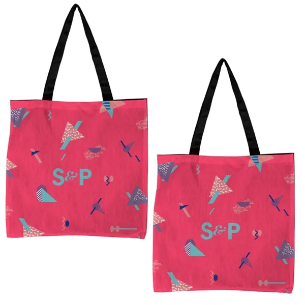Flat Tote- Full Color on Both Sides