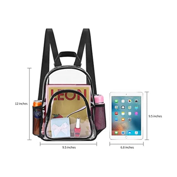 Transparent Backpack PVC Plastic Travel Bag