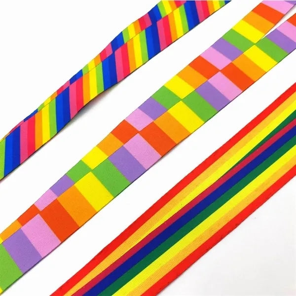 LGBT Rainbow Gay Pride Lanyard With Hook 17.71 " x 0.8 "