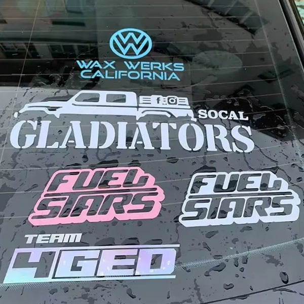 UV Transfer Sticker Clear Decal