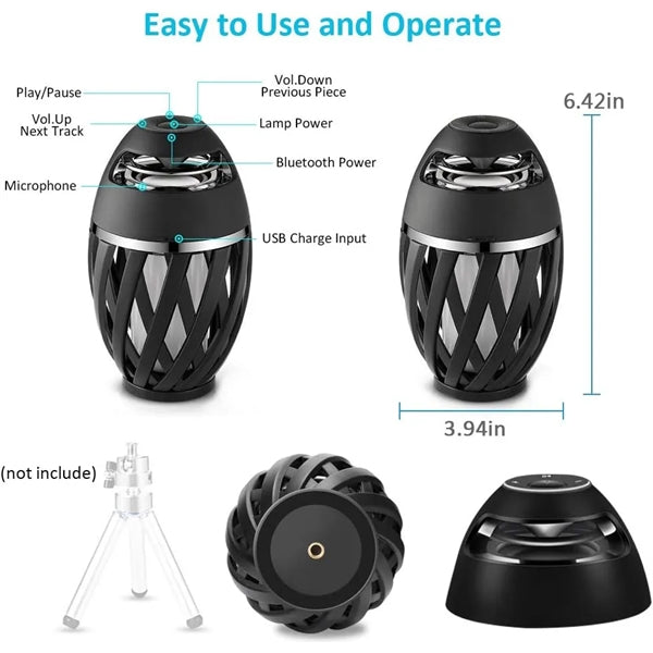 Pathway Light with Bluetooth Speaker