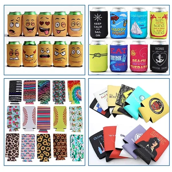 Colorful Insulated Neoprene Can Holder