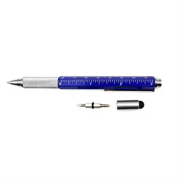 6 in 1 Multi Functional Stylus Tool Ballpoint Pen