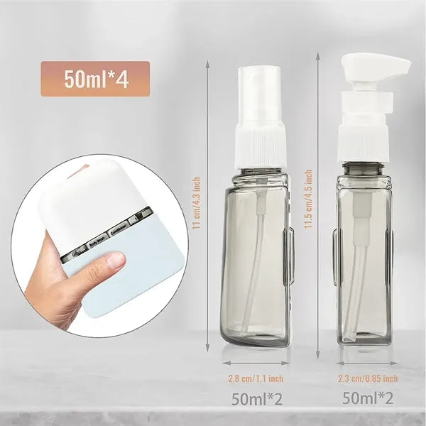 4 In 1 Travel Bottles Kit
