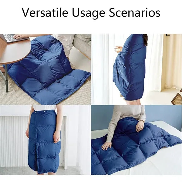 Lightweight Puffy Down Alternative Travel Blanket