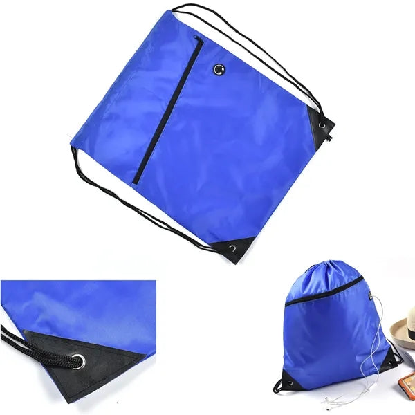 Zippered Sling Bag W/Grommet