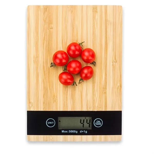 Lasered Eco-freindly Natural Bamboo Electronic Scale
