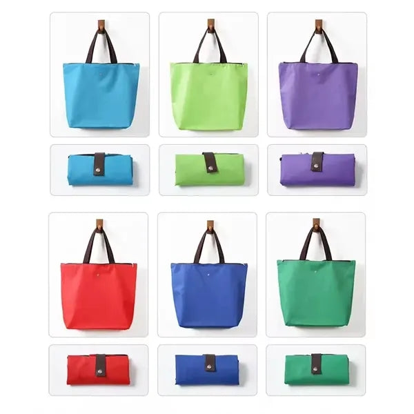 Foldable Zipper Closure Large Tote Bag