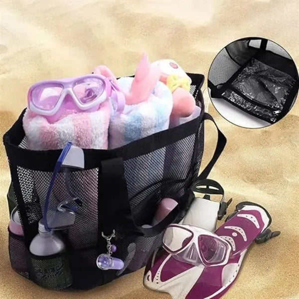 Foldable Mesh Beach Bag