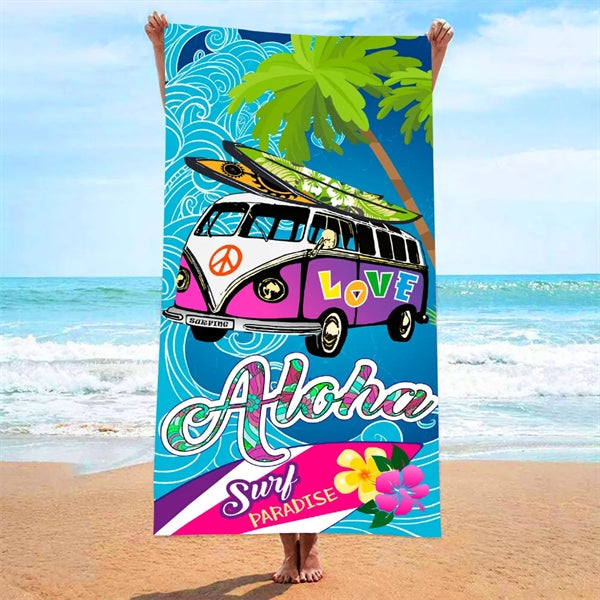 Full Color Beach Towel