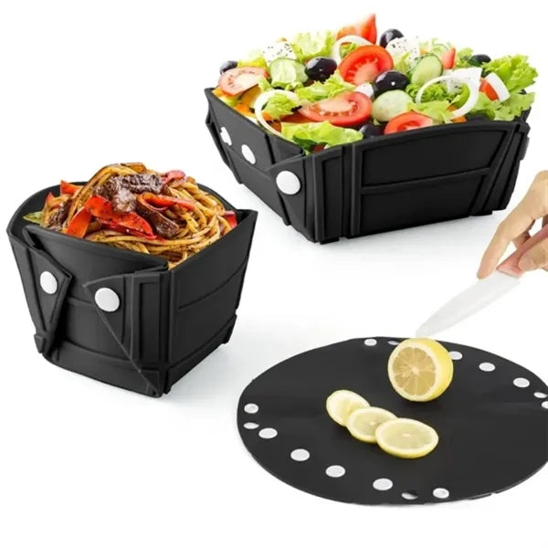 Foldable Silicone Tableware
